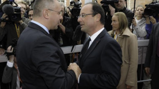 Сергей начело на митинг за Charlie Hebdo