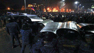 Ранени след протестите в Армения 