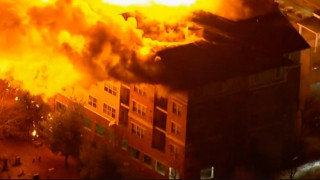 Пожар унищожи жилищен комплекс в  Ню Джърси