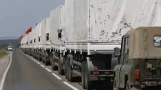 Още 170 камиона хуманитарна помощ от Русия за Донбас