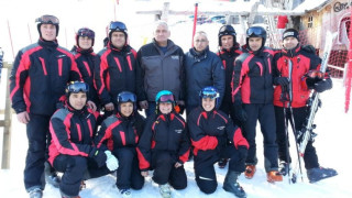 Наши военни на ски състезание в Алпите