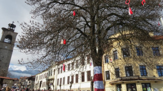 Деца от Банско украсиха дърво с мартеници 