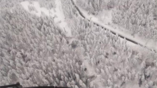Снежното бедствие в Родопите в снимки