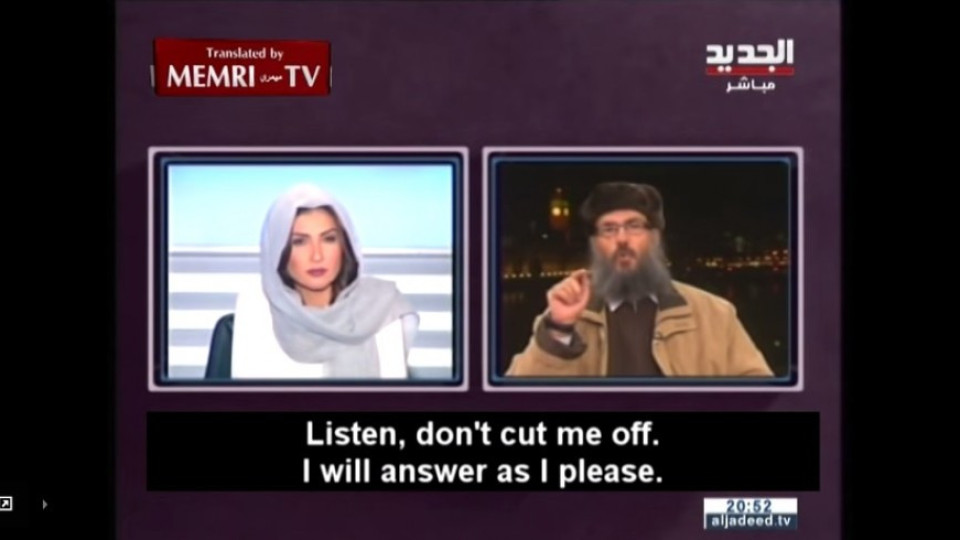 ВИДЕО: Ливанска водеща прекъсна интервю с ислямски учен  | StandartNews.com