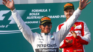 Хамилтън триумфира на Гран при на Австралия 