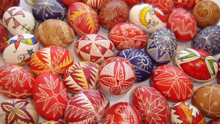 Работилница за украса на яйца в Етнографския музей