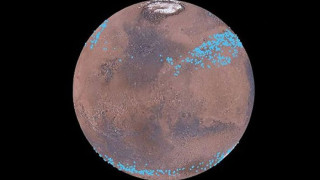Откриха ледници на Марс