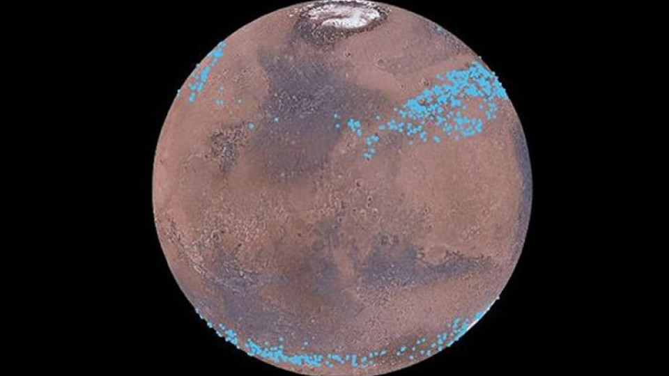 Откриха ледници на Марс | StandartNews.com