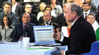 Путин пред народа: Чупим икономически и спортни рекорди