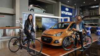Hyundai i10 дефилира по модния подиум