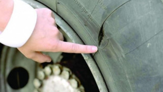 Пак рязаха автомобилни гуми в Банско