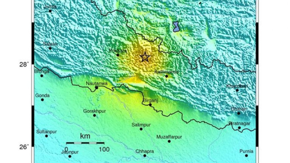 7,5 по Рихтер срути сгради и уплаши стотици в Катманду  | StandartNews.com
