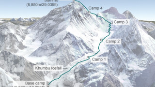 Алпинистите, блокирани под Еверест, са свалени невредими