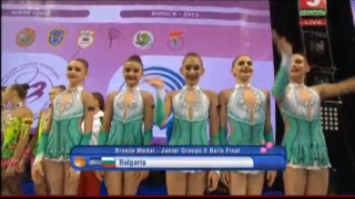 Бронзов медал за българския ансамбъл - девойки