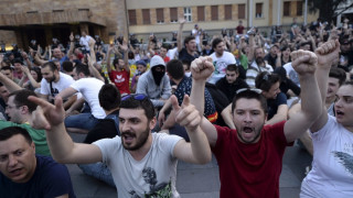 Македония гори в  огъня на протестите