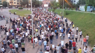 Митинг за оставката на Груевски в Македония