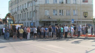 Блокада на пътя за Гърция
