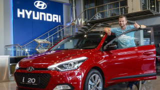 Ненчо Балабанов получи чисто нов Hyundai i20