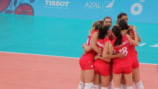 Волейболистките ни записаха впечатляваща победа над Русия в Баку