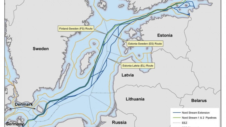 9,9 млрд. евро за новите тръби на "Северен поток" | StandartNews.com
