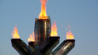 Факелно шествие в Благоевград за Деня на олимпизма