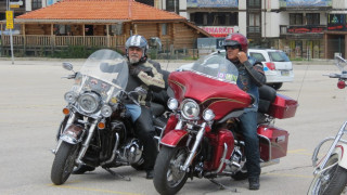 Рокери атакуваха курорта Банско с рев на мотори