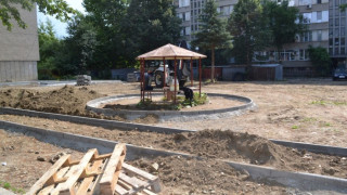 В Казанлък започнаха да изграждат нов парк  