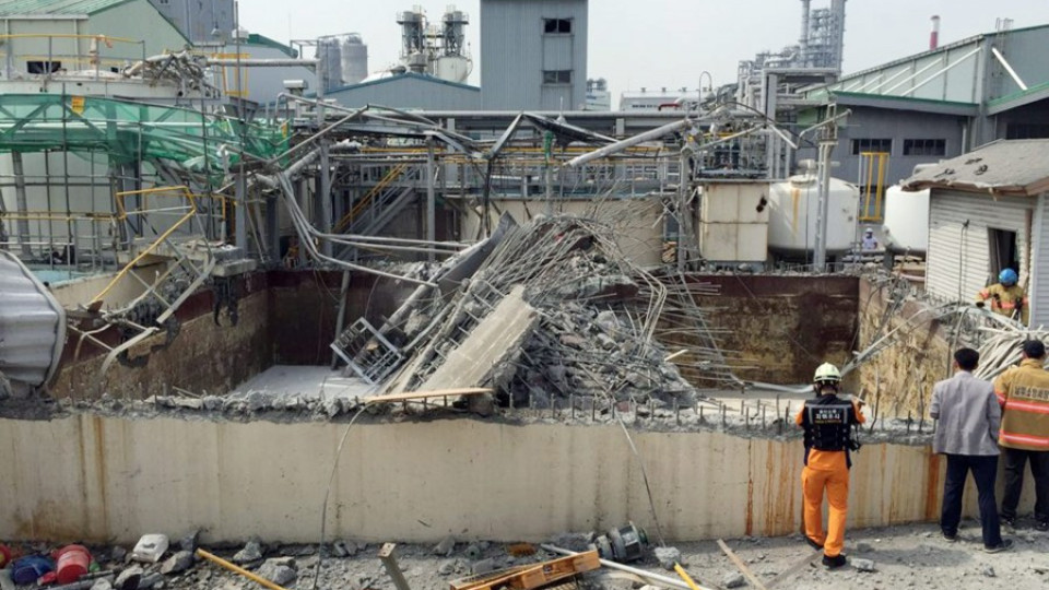 Взрив в завод в Южна Корея, 6-ма загинаха | StandartNews.com