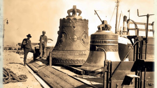 Разтоварвали са камбаните на „Св.Александър Невски” във Варна през 1909