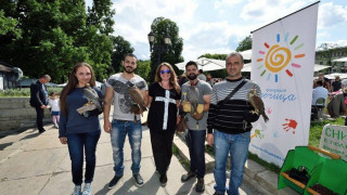 Снимай се със сокол пред Народния театър