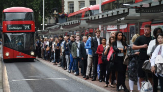 Хаос в Лондон заради стачки