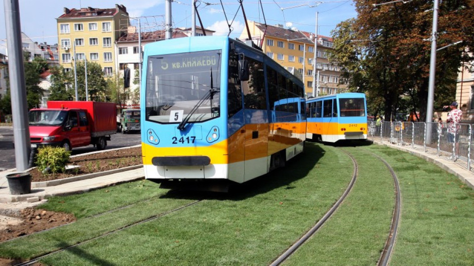 Пуснаха първите трамваи по трева | StandartNews.com