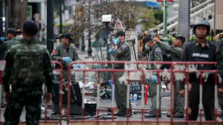 Тайландските власти със запис на човека, заложил бомбата