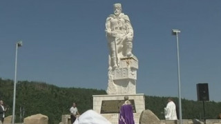 Откриха паметник на Вълчан войвода