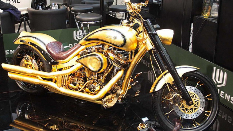 Златен мотор с диаманти за $850 хил. | StandartNews.com