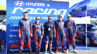 Eкипажите на Hyundai Racing Trophy с успешни тестове преди рали „Сливен”