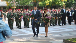 Бъдещ кмет и съветници почетоха тържествата в Горна Джумая 