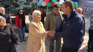 Цветанов в Каспичан: Милена Недева доказа как трябва да се работи