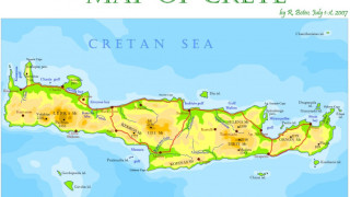 Земетресение стресна о. Крит