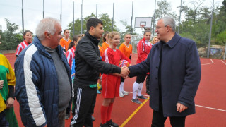 Николай Иванов даде старт на турнир по футбол за девойки