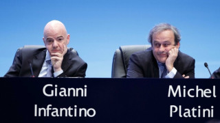 Джани Инфантино се включи в битката за шеф на ФИФА