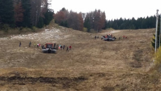 Почистиха от камъни писта "Витошко лале 1"