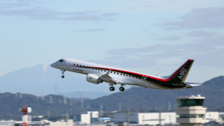 Япония тества пътнически реактивен самолет