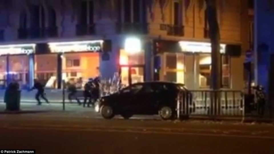 Ексклузивни кадри от престрелката пред Батаклан | StandartNews.com