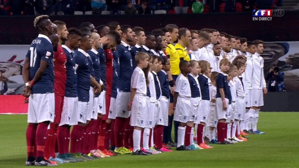 Англия победи Франция в приятелски мач срещу терора | StandartNews.com