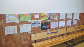 350  рисунки за Евровизия в училището на Крисия