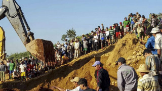 Расте броят на жертвите на свлачището в Северен Мианмар 