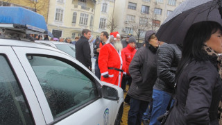 И Дядо Коледа на протест за винетките (ОБЗОР)