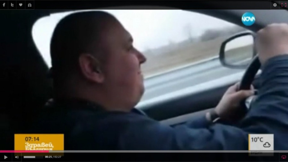 Мъж кара с 220 км/ч по магистрала, пее "Хабиби" (ВИДЕО) | StandartNews.com