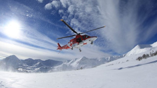 Хеликоптер за старта на сезона в Пампорово